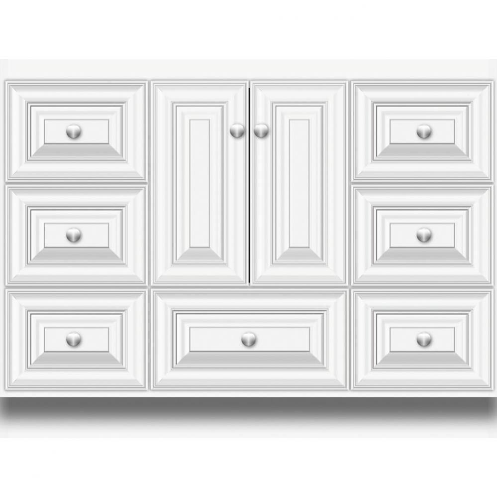 42 X 18 X 32 Montlake Vanity Classic Miter Sat White Sb