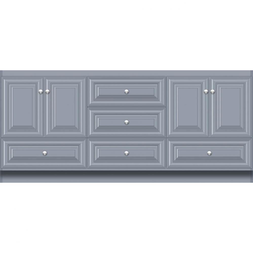 72 X 21 X 32 Montlake Vanity Classic Miter Sat Silver Db