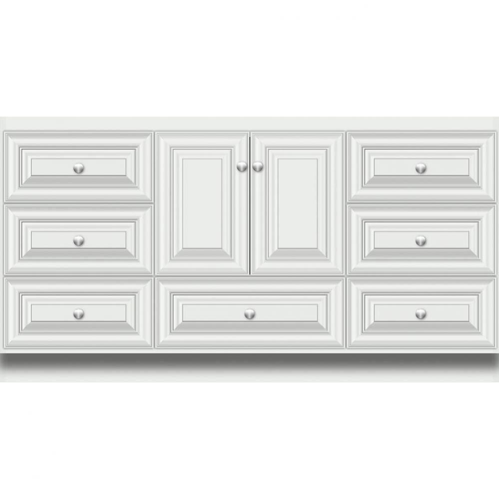 60 X 21 X 32 Montlake Vanity Classic Miter Powder Grey Sb