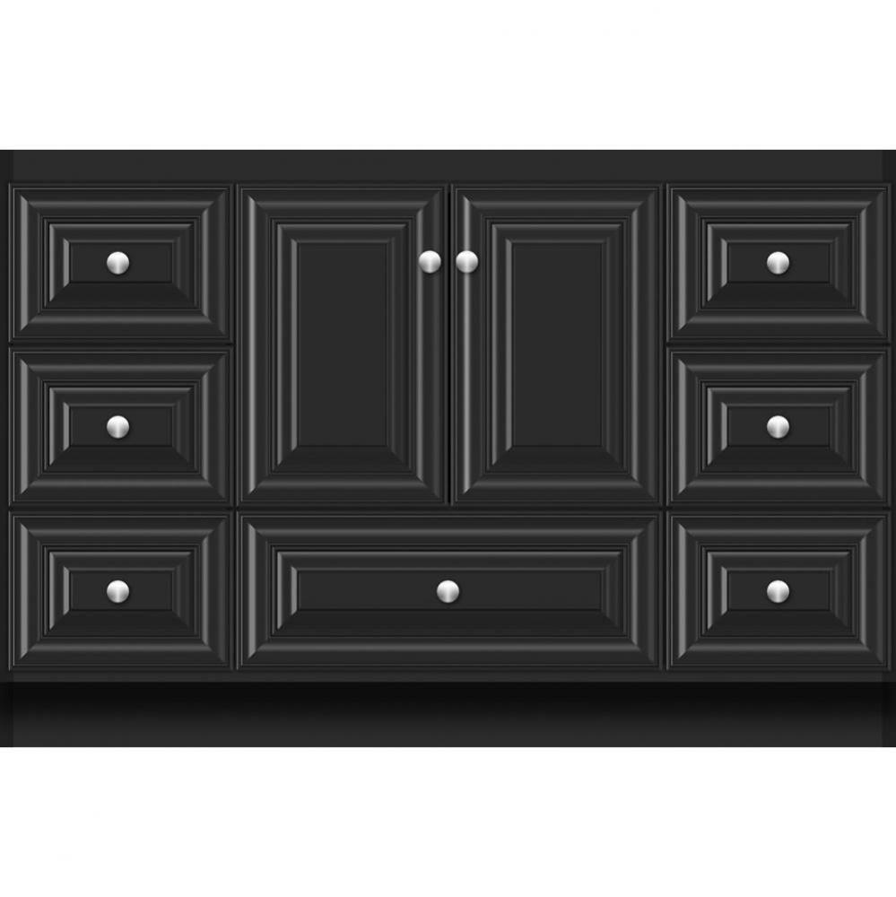 48 X 21 X 32 Montlake Vanity Classic Miter Sat Black Sb