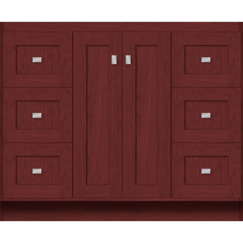 42 X 18 X 34.5 Montlake View Vanity Shaker Dk Cherry Sb