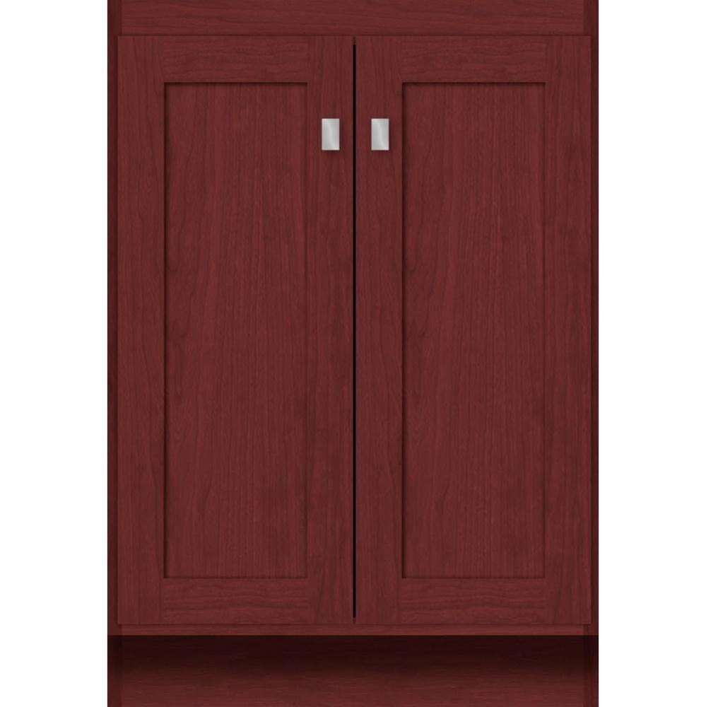 24 X 18 X 34.5 Montlake View Vanity Shaker Dk Cherry Std