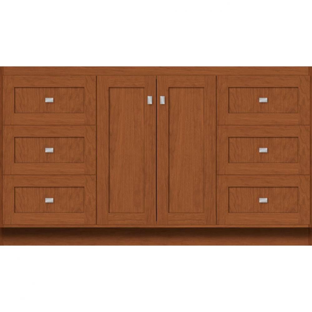 60 X 21 X 34.5 Montlake View Vanity Shaker Cinn Cherry Sb