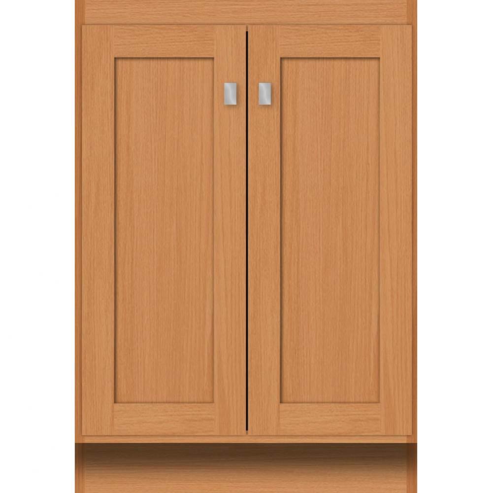 24 X 21 X 34.5 Montlake View Vanity Shaker Nat Oak Std