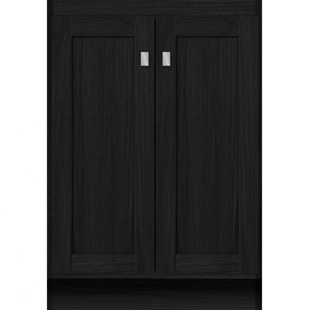 24 X 18 X 34.5 Montlake View Vanity Shaker Midnight Oak Std