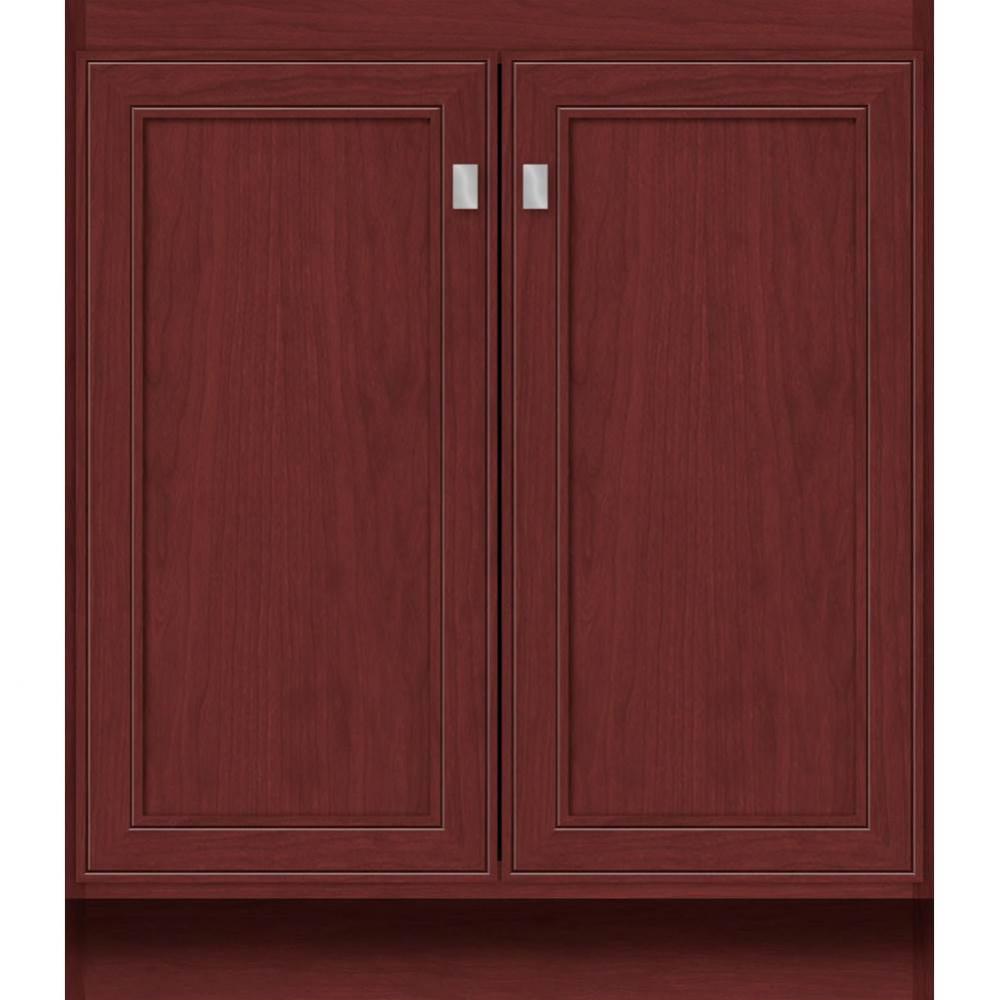 30 X 21 X 34.5 Montlake View Vanity Deco Miter Dk Cherry Std