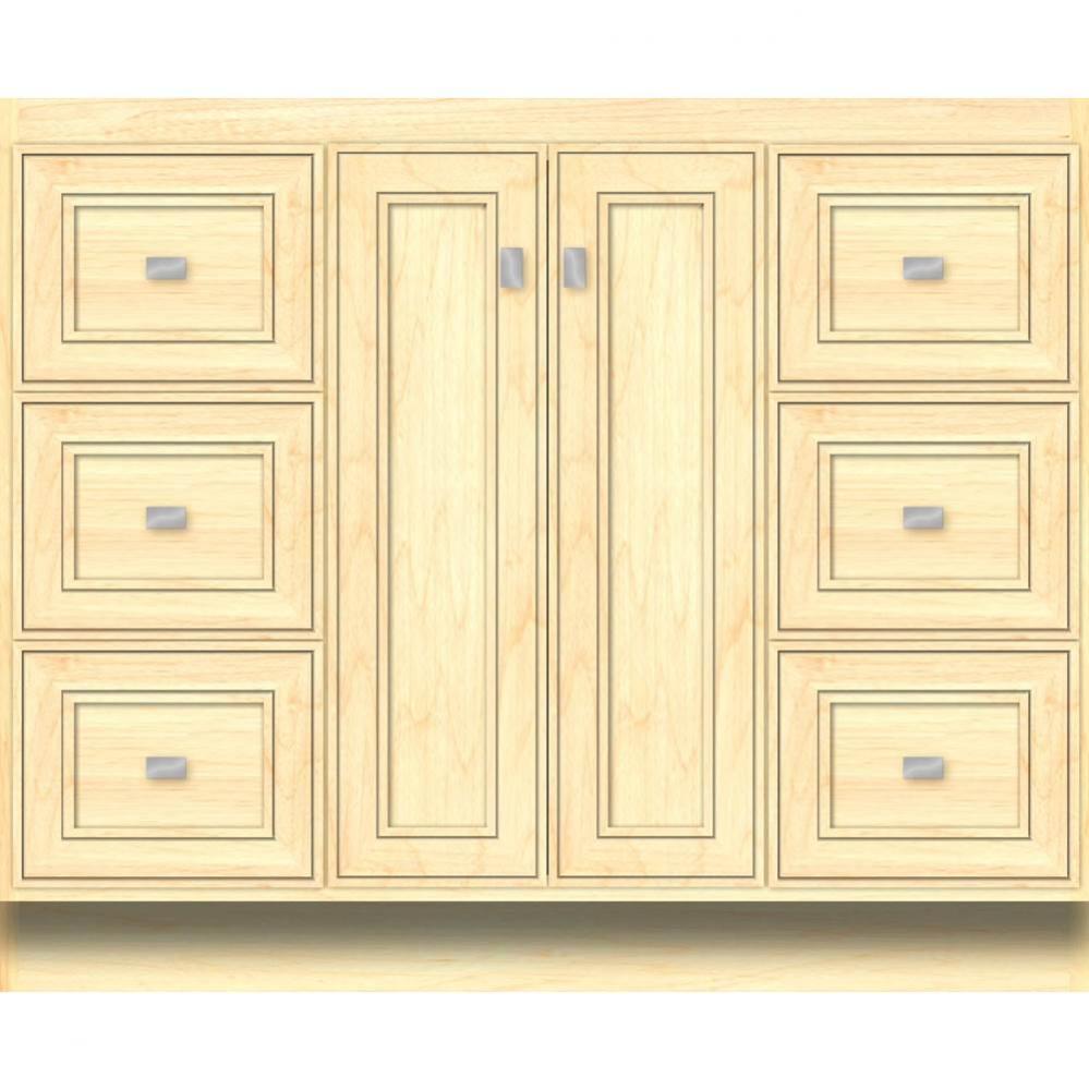 42 X 21 X 34.5 Montlake View Vanity Deco Miter Nat Maple Sb