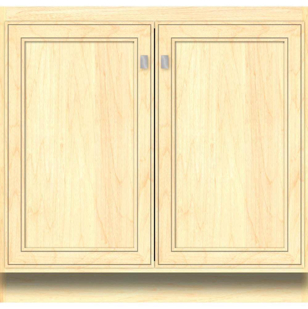 36 X 21 X 34.5 Montlake View Vanity Deco Miter Nat Maple Std