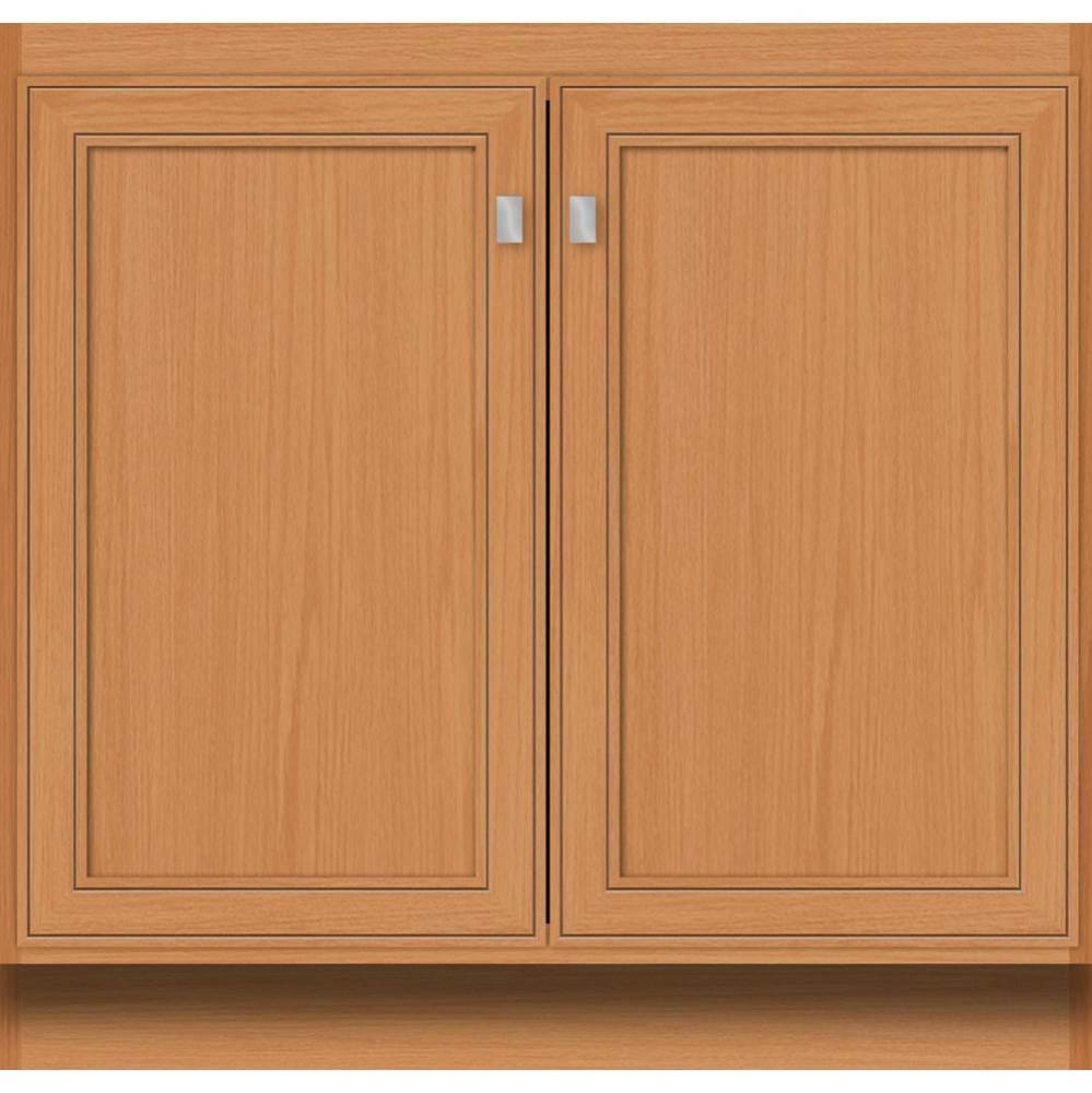 36 X 18 X 34.5 Montlake View Vanity Deco Miter Nat Oak Std