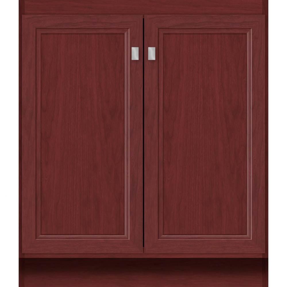 30 X 21 X 34.5 Montlake View Vanity Ogee Miter Dk Cherry Std