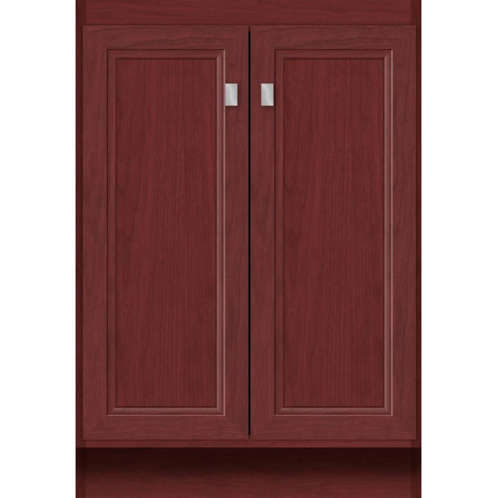 24 X 21 X 34.5 Montlake View Vanity Ogee Miter Dk Cherry Std