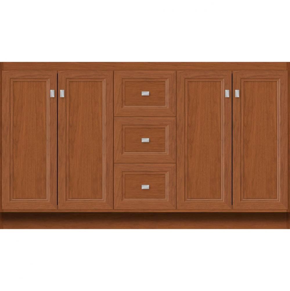 60 X 21 X 34.5 Montlake View Vanity Ogee Miter Cinn Cherry Db