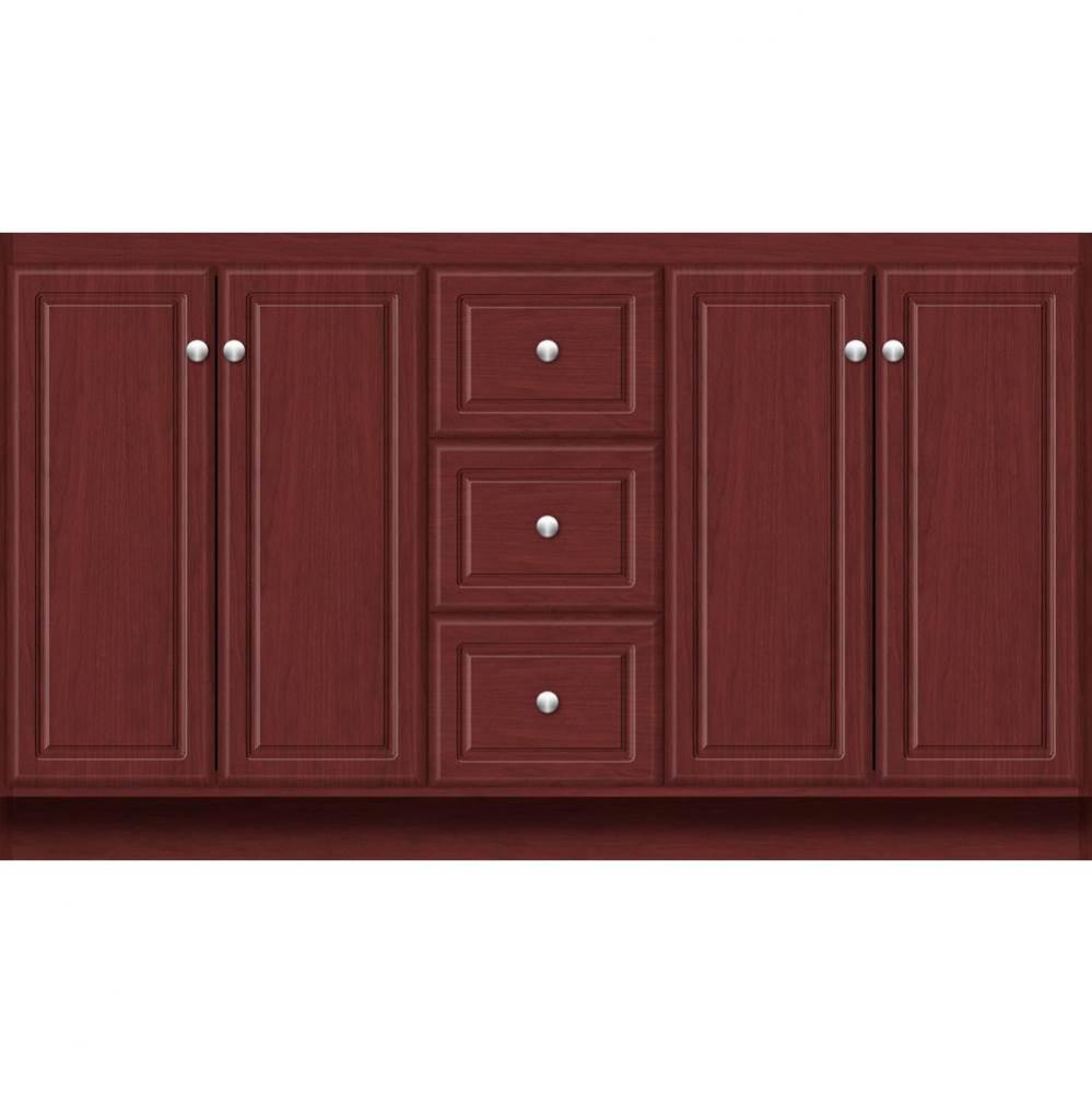 60 X 21 X 34.5 Montlake View Vanity Ultra Dk Cherry Db