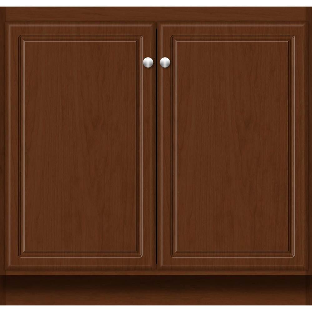 36 X 21 X 34.5 Montlake View Vanity Ultra Pecan Cherry Std