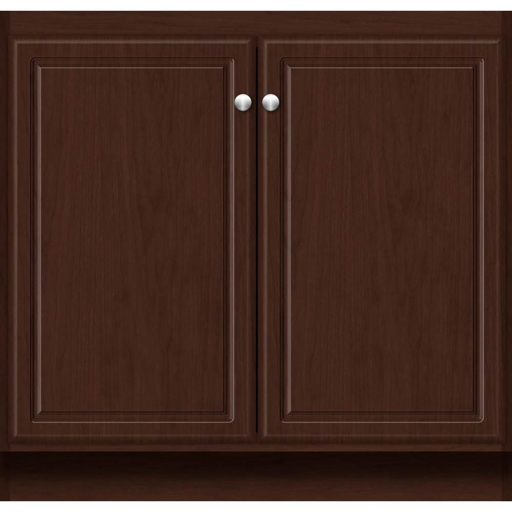 36 X 18 X 34.5 Montlake View Vanity Ultra Choc Cherry Std