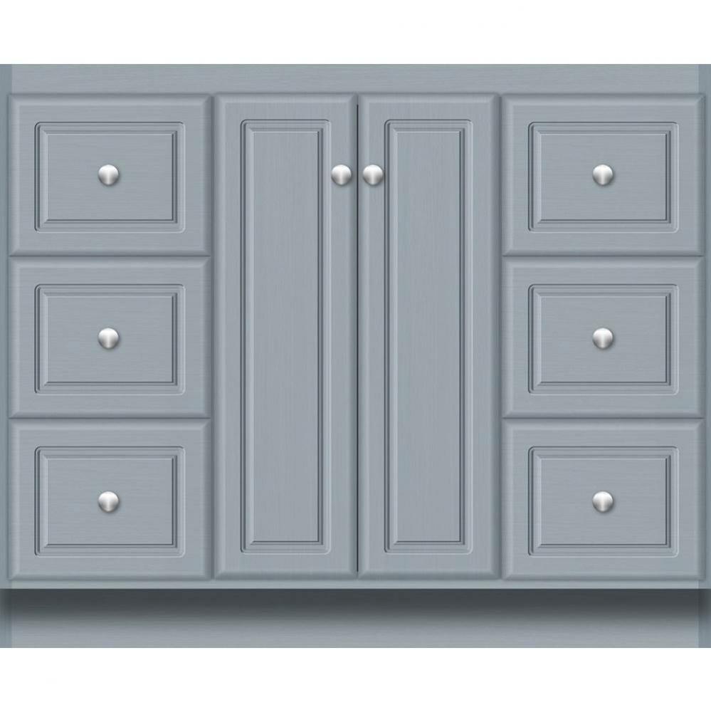 42 X 18 X 34.5 Montlake View Vanity Ultra Silver Oak Sb