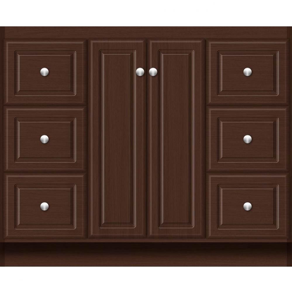 42 X 18 X 34.5 Montlake View Vanity Ultra Choc Oak Sb