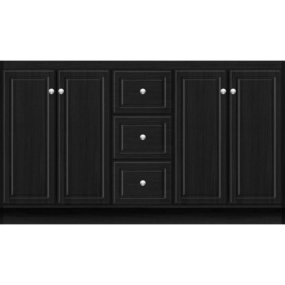 60 X 21 X 34.5 Montlake View Vanity Ultra Midnight Oak Db