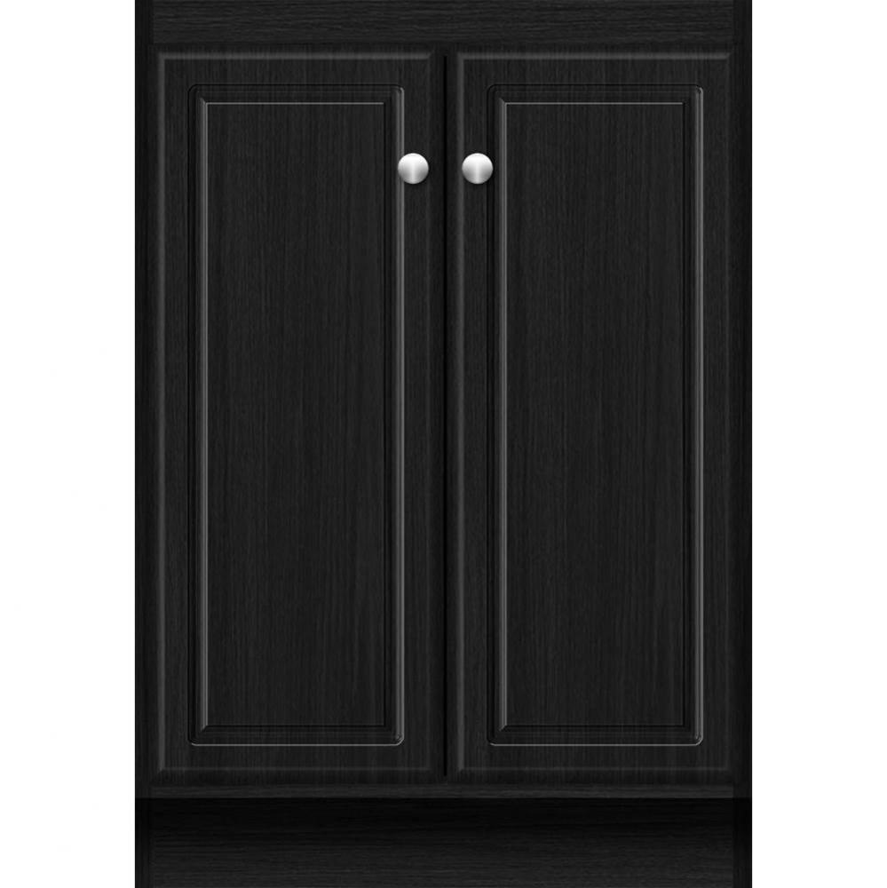 24 X 18 X 34.5 Montlake View Vanity Ultra Midnight Oak Std