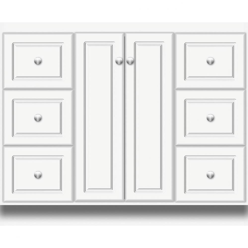 42 X 18 X 34.5 Montlake View Vanity Ultra Sat White Sb