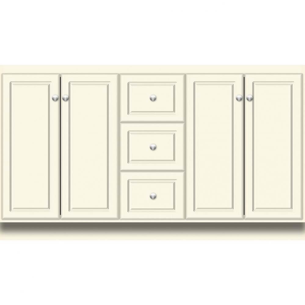 60 X 18 X 34.5 Montlake View Vanity Ultra Sat Biscuit Db