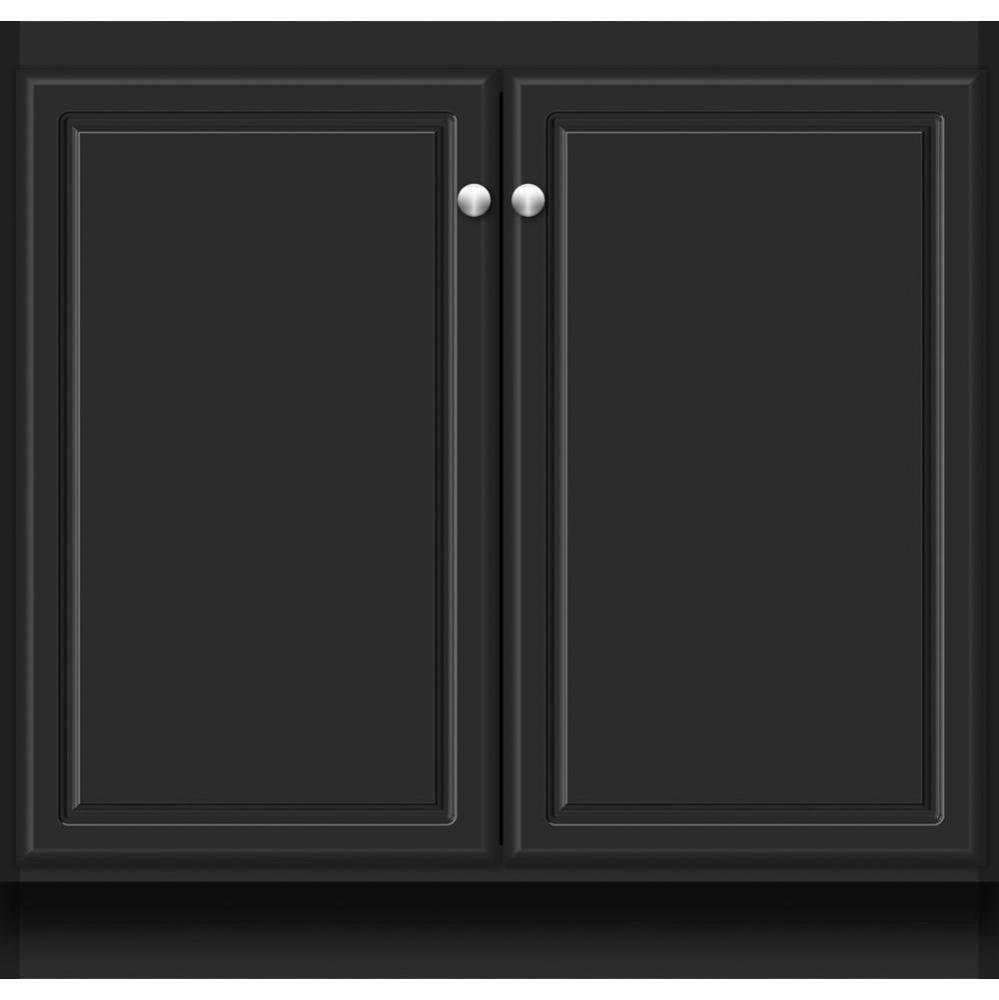 36 X 21 X 34.5 Montlake View Vanity Ultra Sat Black Std