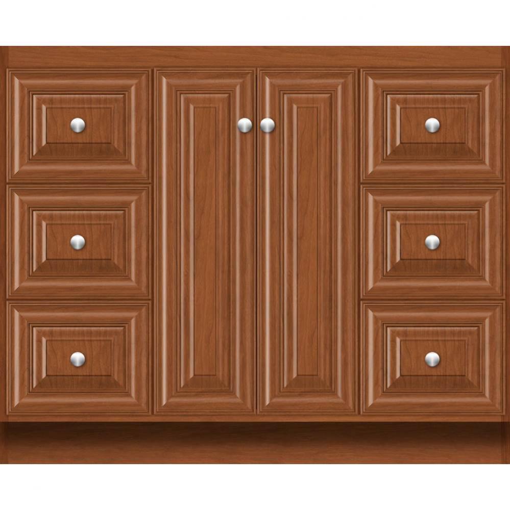 42 X 21 X 34.5 Montlake View Vanity Classic Miter Cinn Cherry Sb