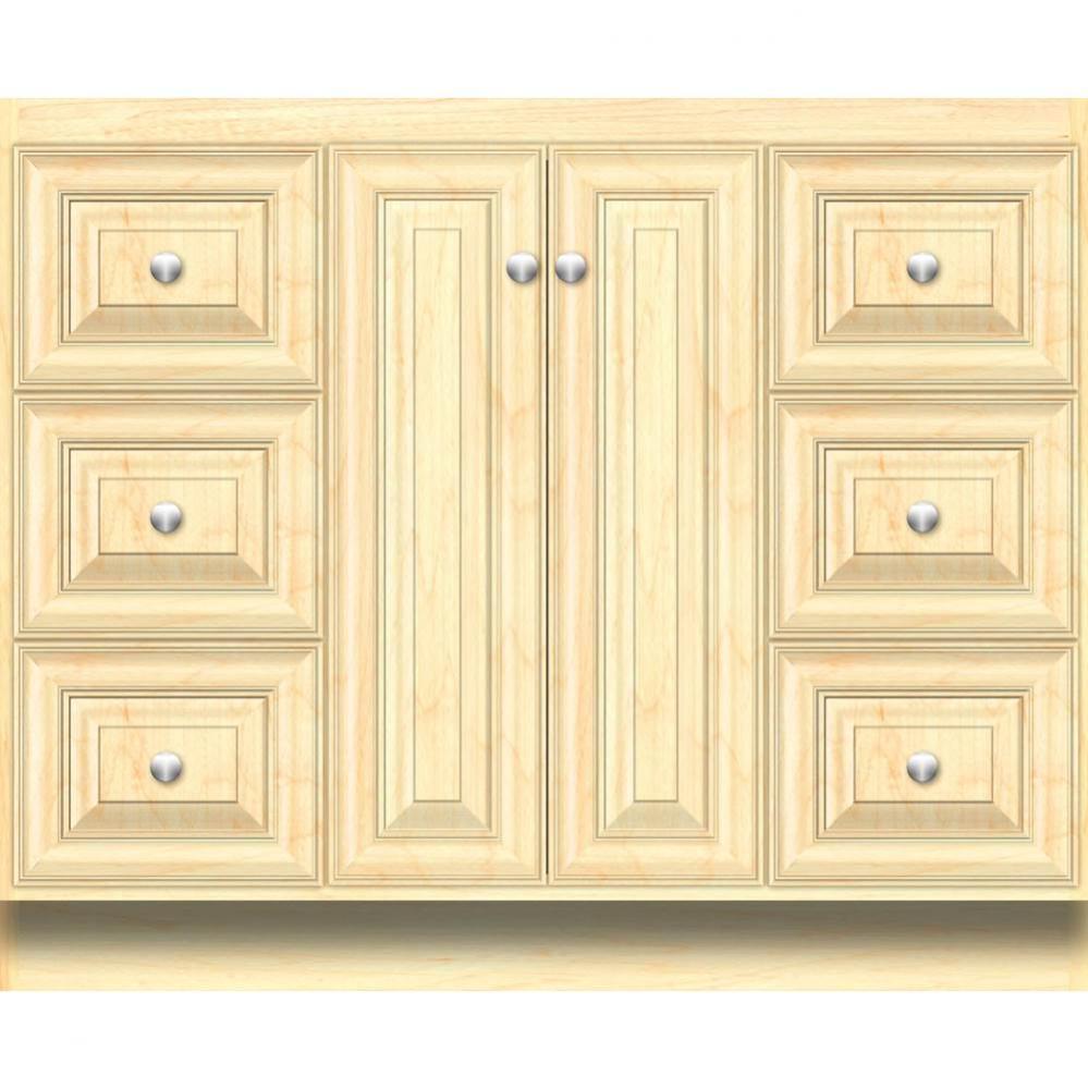 42 X 18 X 34.5 Montlake View Vanity Classic Miter Nat Maple Sb