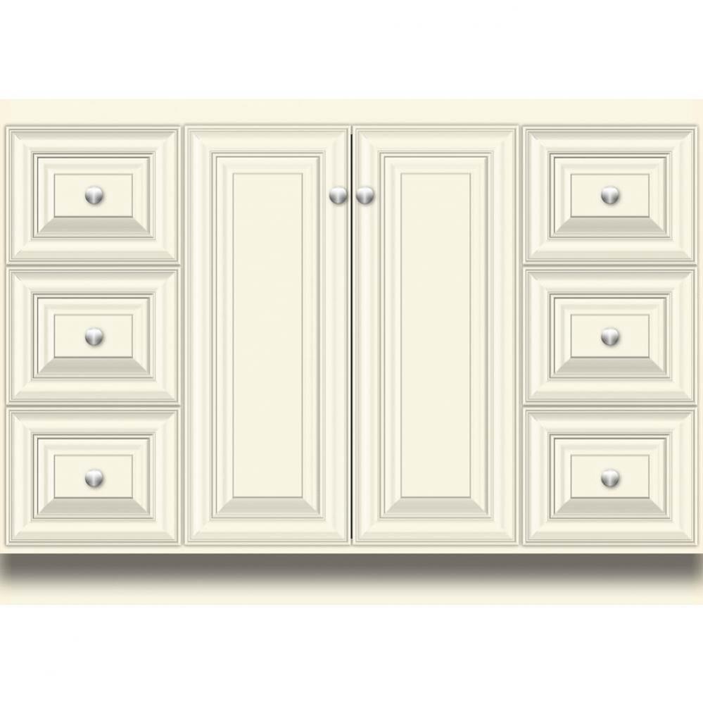 48 X 21 X 34.5 Montlake View Vanity Classic Miter Sat Biscuit Sb