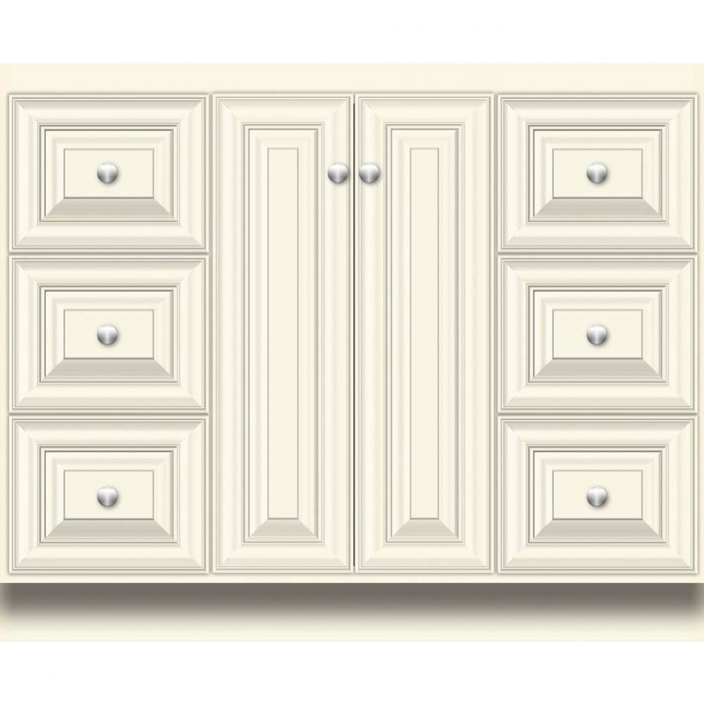 42 X 18 X 34.5 Montlake View Vanity Classic Miter Sat Biscuit Sb