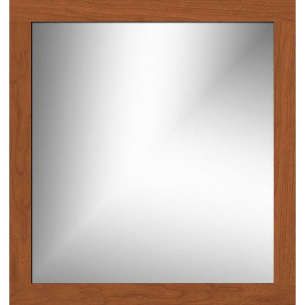 30 X .75 X 32 Framed Mirror Non-Bev Square Cinn Cherry