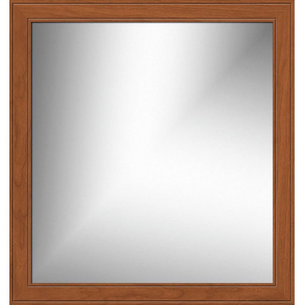 30 X .75 X 32 Framed Mirror Non-Bev Deco Miter Cinn Cherry