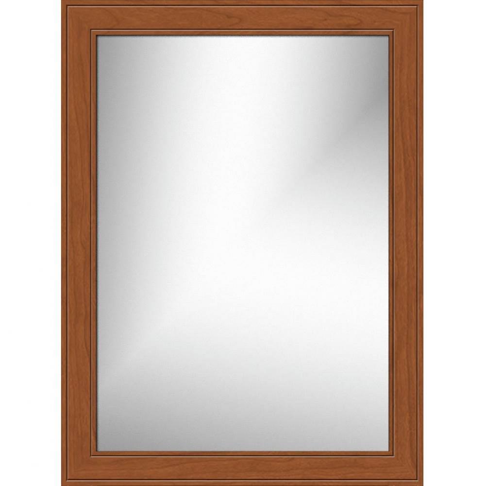 24 X .75 X 32 Framed Mirror Non-Bev Deco Miter Cinn Cherry