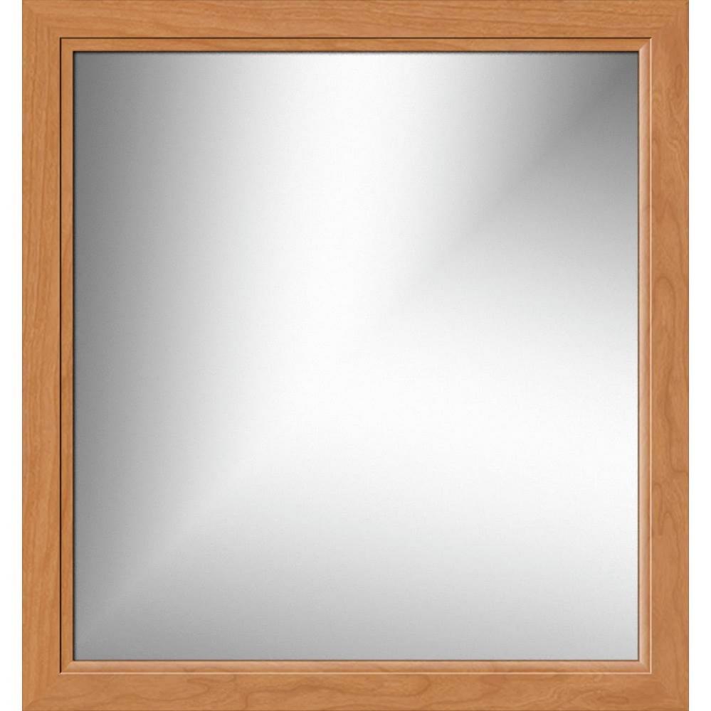 30 X .75 X 32 Framed Mirror Non-Bev Ogee Miter Nat Cherry