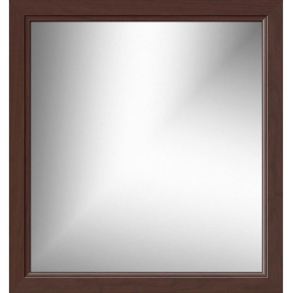 30 X .75 X 32 Framed Mirror Non-Bev Ogee Miter Choc Cherry