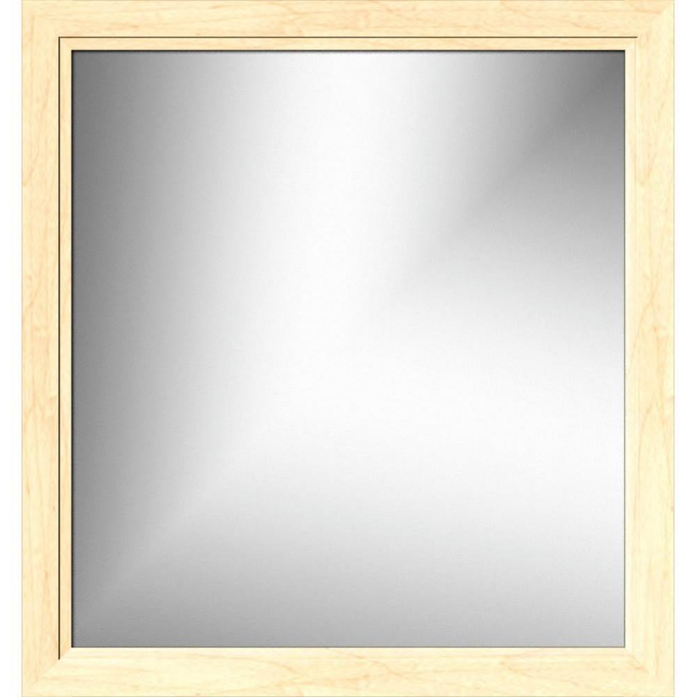 30 X .75 X 32 Framed Mirror Non-Bev Ogee Miter Nat Maple