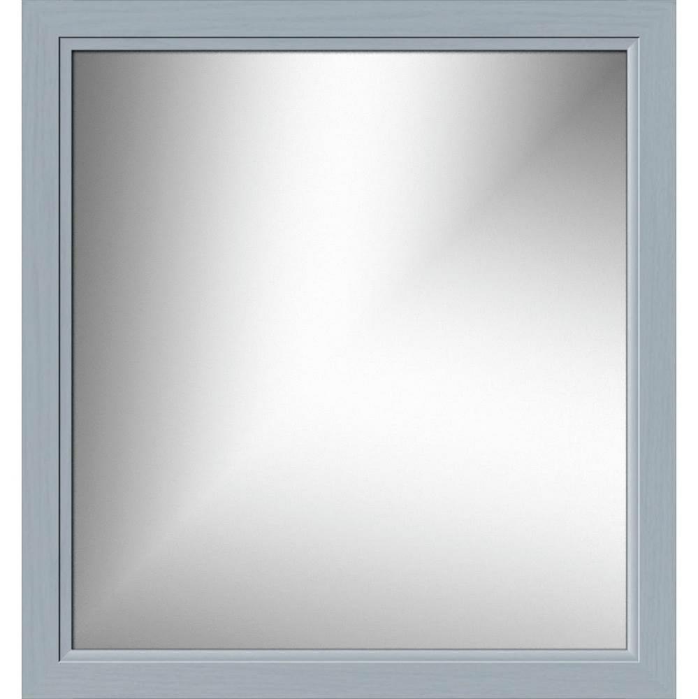 30 X .75 X 32 Framed Mirror Non-Bev Ogee Miter Silver Oak