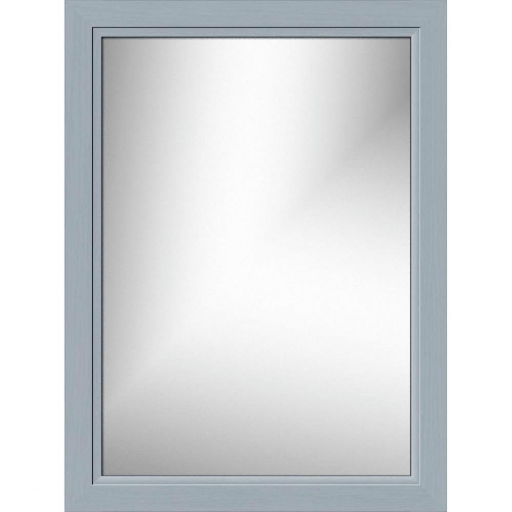 24 X .75 X 32 Framed Mirror Non-Bev Ogee Miter Silver Oak