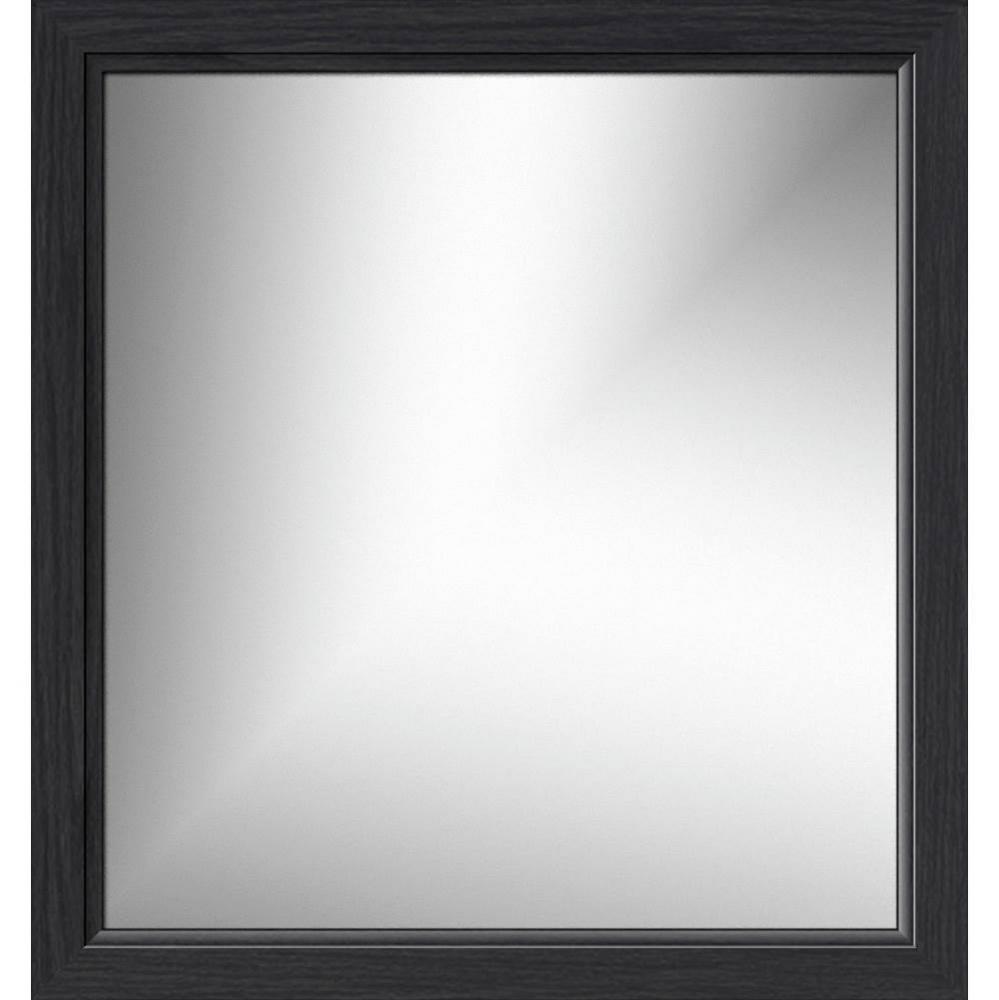 30 X .75 X 32 Framed Mirror Non-Bev Ogee Miter Midnight Oak