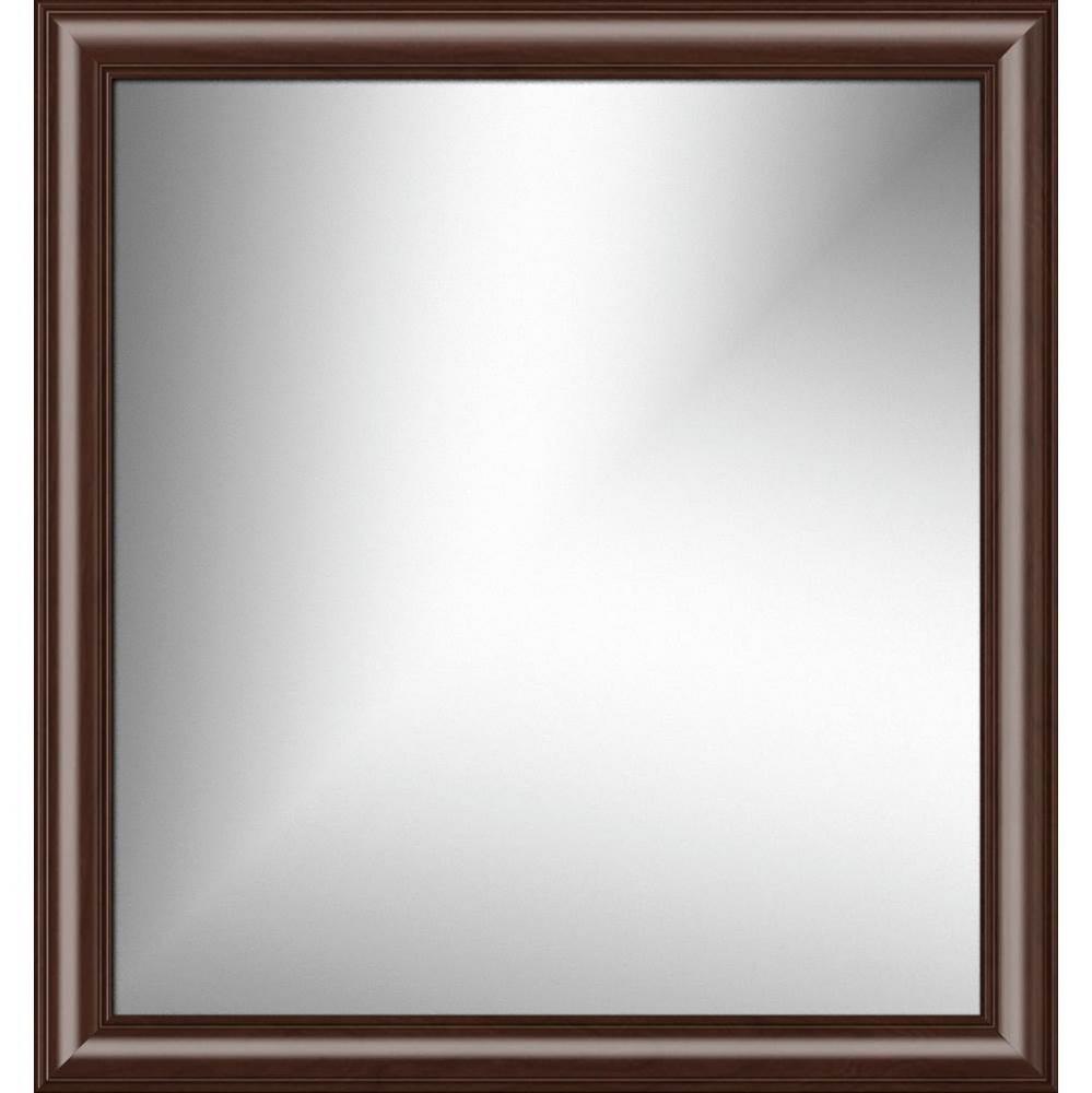 30 X .75 X 32 Framed Mirror Non-Bev Classic Miter Choc Cherry