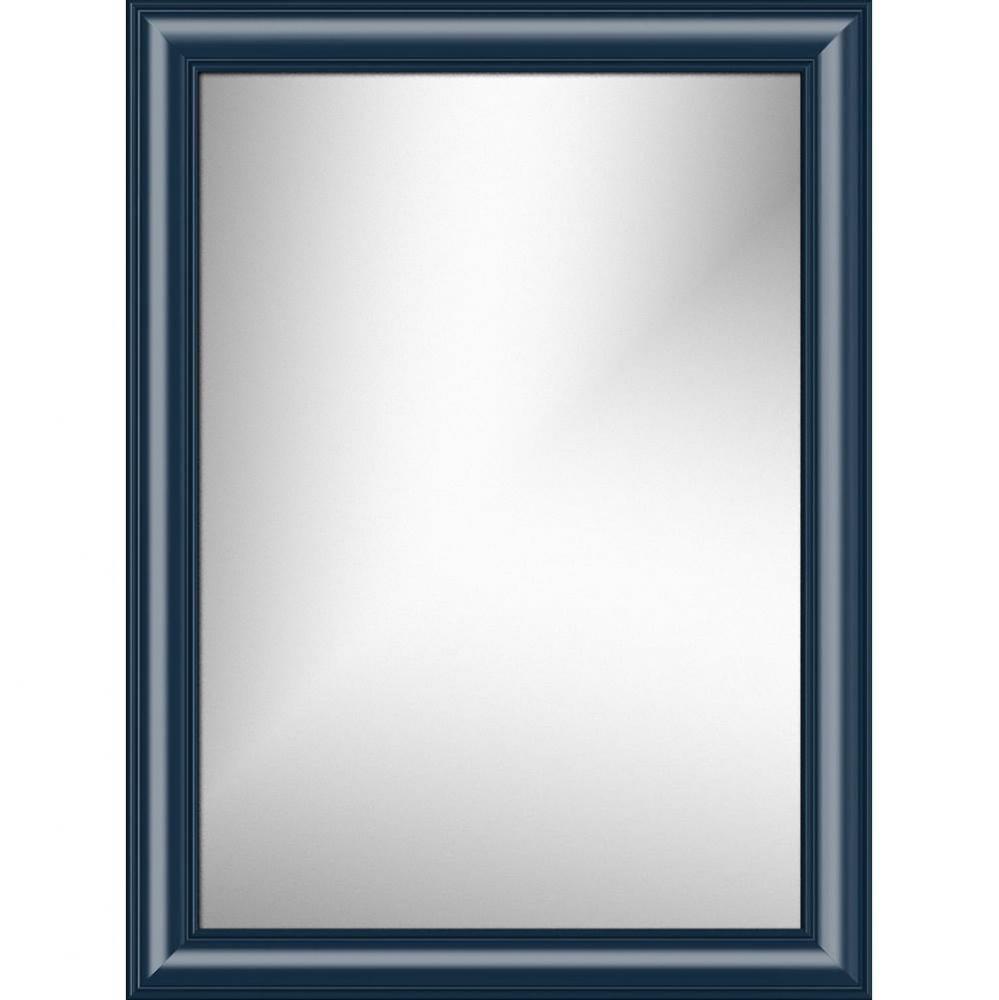 24 X .75 X 32 Framed Mirror Non-Bev Classic Miter Lapis Night