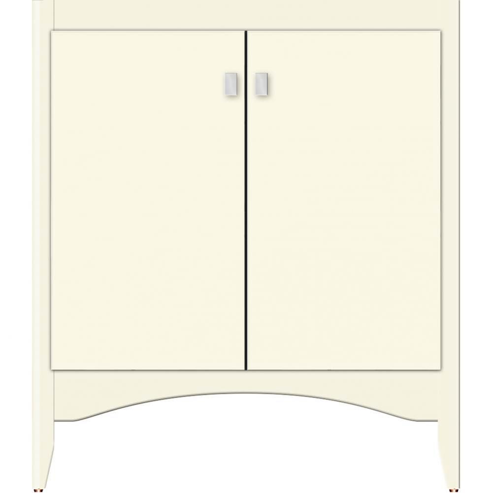 30 X 18 X 34.5 Wallingford View Vanity Slab Sat Biscuit Std