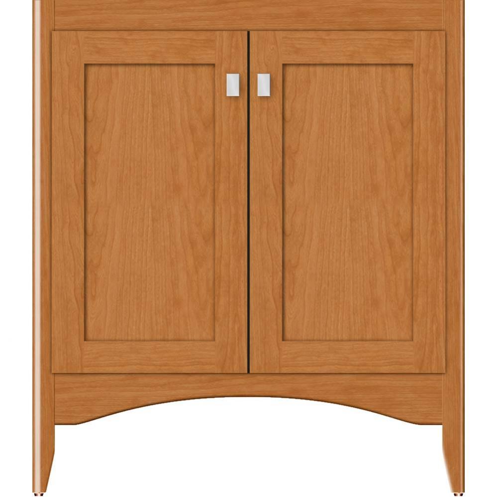 30 X 21 X 34.5 Wallingford View Vanity Shaker Nat Cherry Std