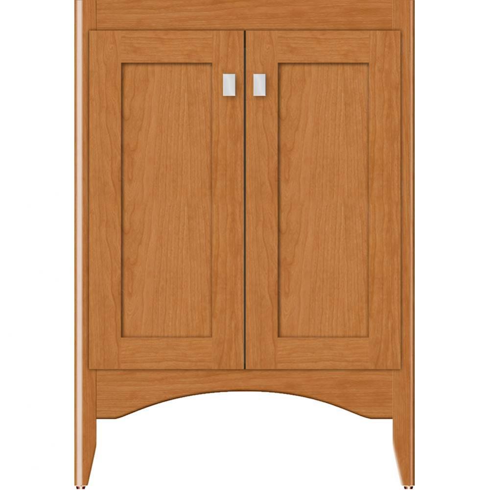 24 X 21 X 34.5 Wallingford View Vanity Shaker Nat Cherry Std