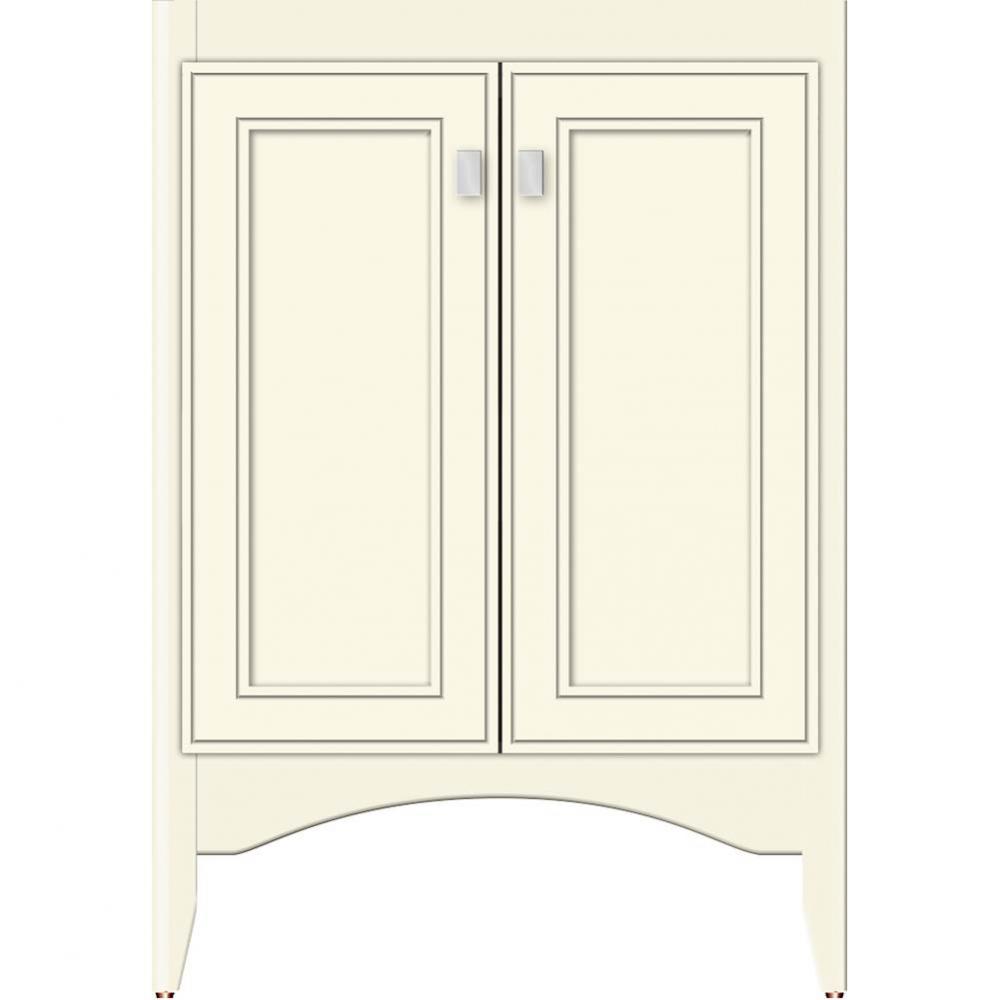 24 X 18 X 34.5 Wallingford View Vanity Deco Miter Sat Biscuit Std