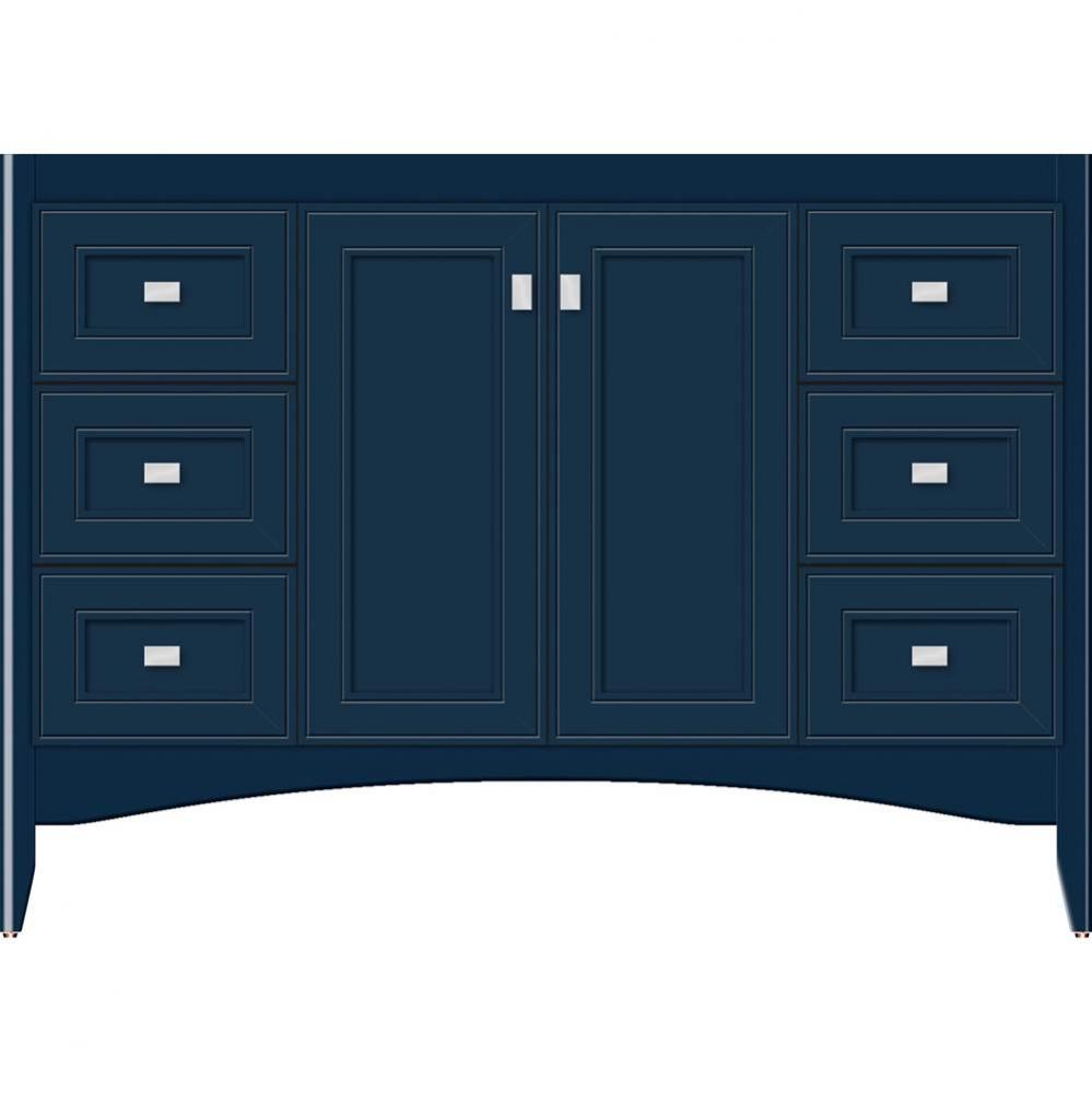 48 X 18 X 34.5 Wallingford View Vanity Deco Miter Lapis Night Sb