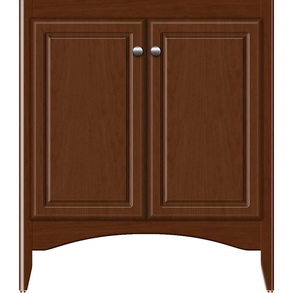 30 X 18 X 34.5 Wallingford View Vanity Ultra Pecan Cherry Std