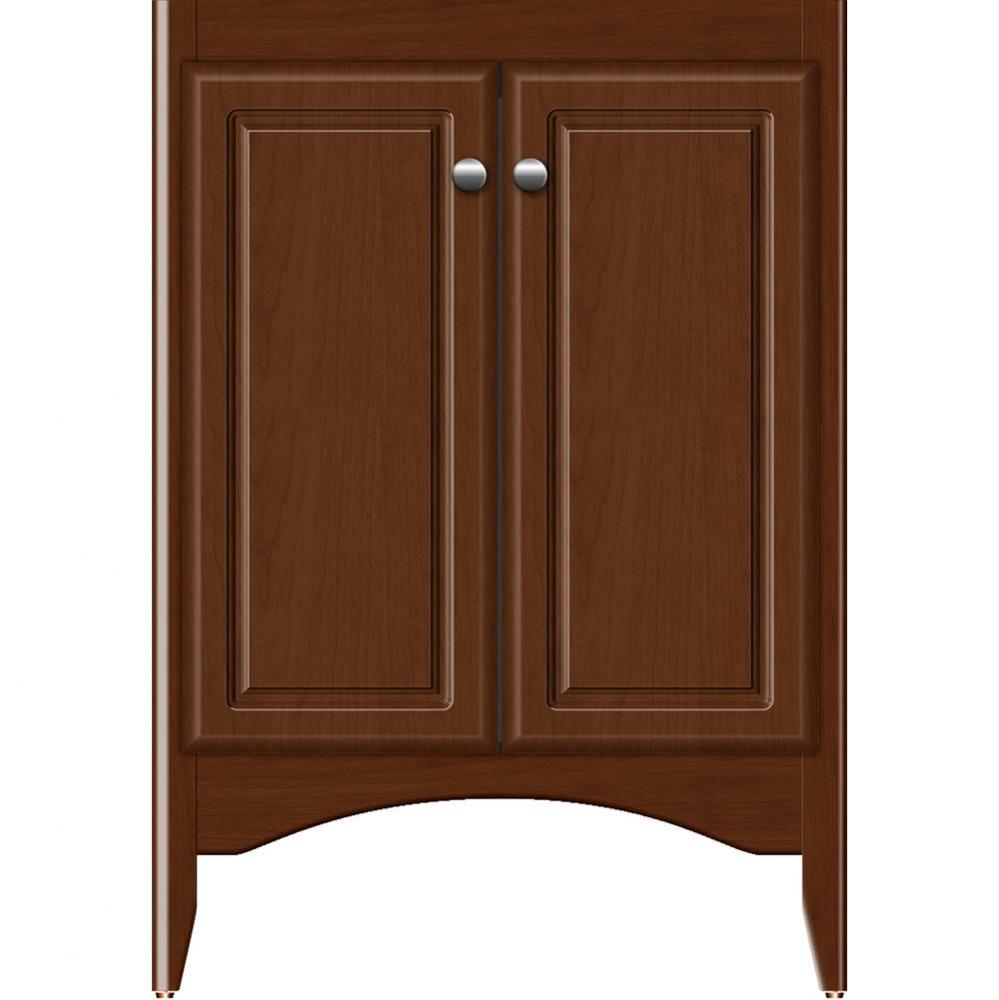 24 X 18 X 34.5 Wallingford View Vanity Ultra Pecan Cherry Std