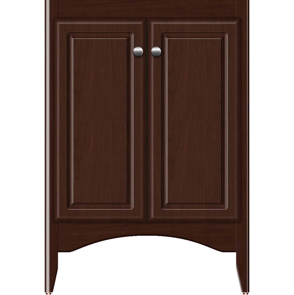 24 X 21 X 34.5 Wallingford View Vanity Ultra Choc Cherry Std