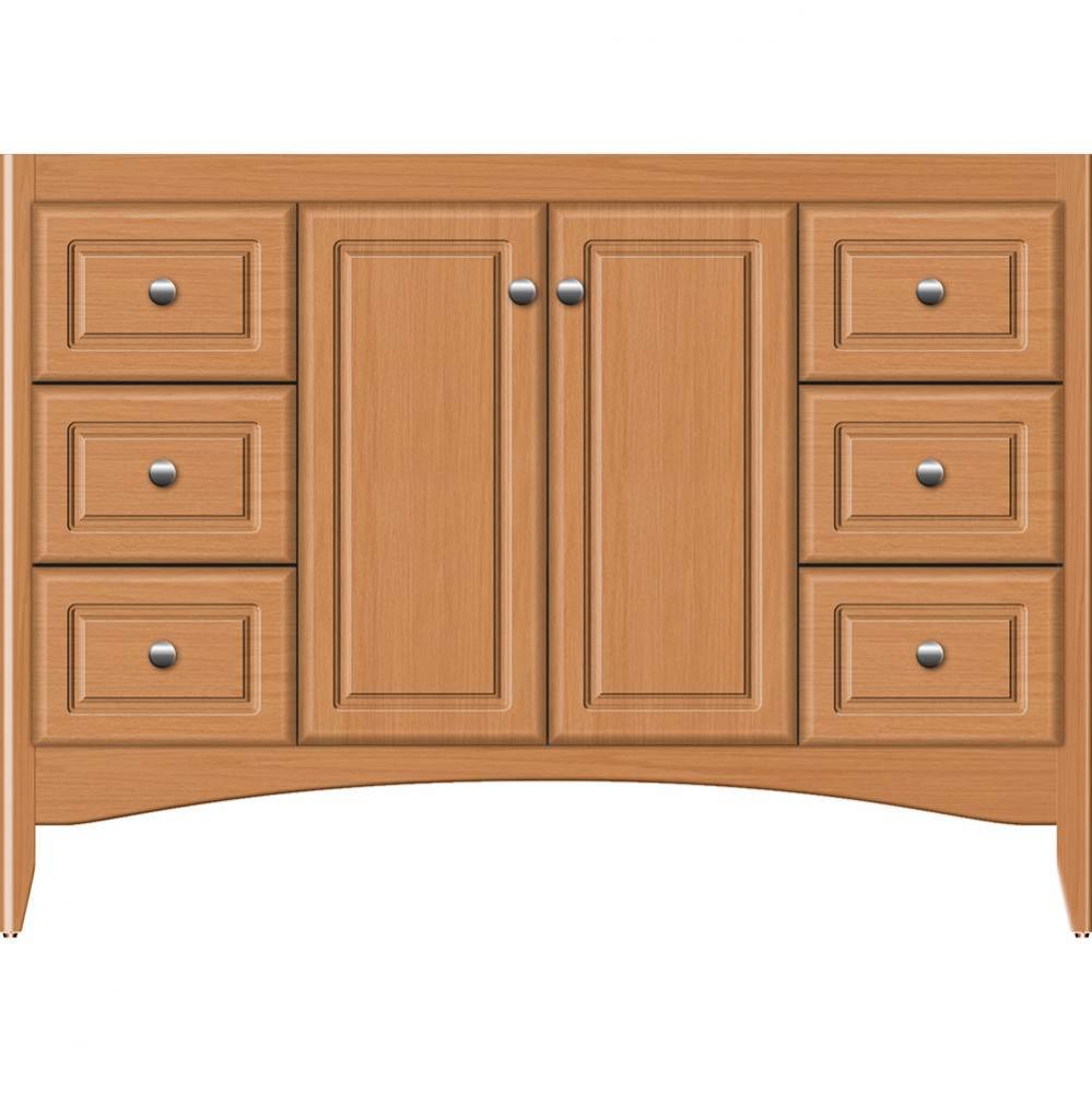 48 X 18 X 34.5 Wallingford View Vanity Ultra Nat Oak Sb